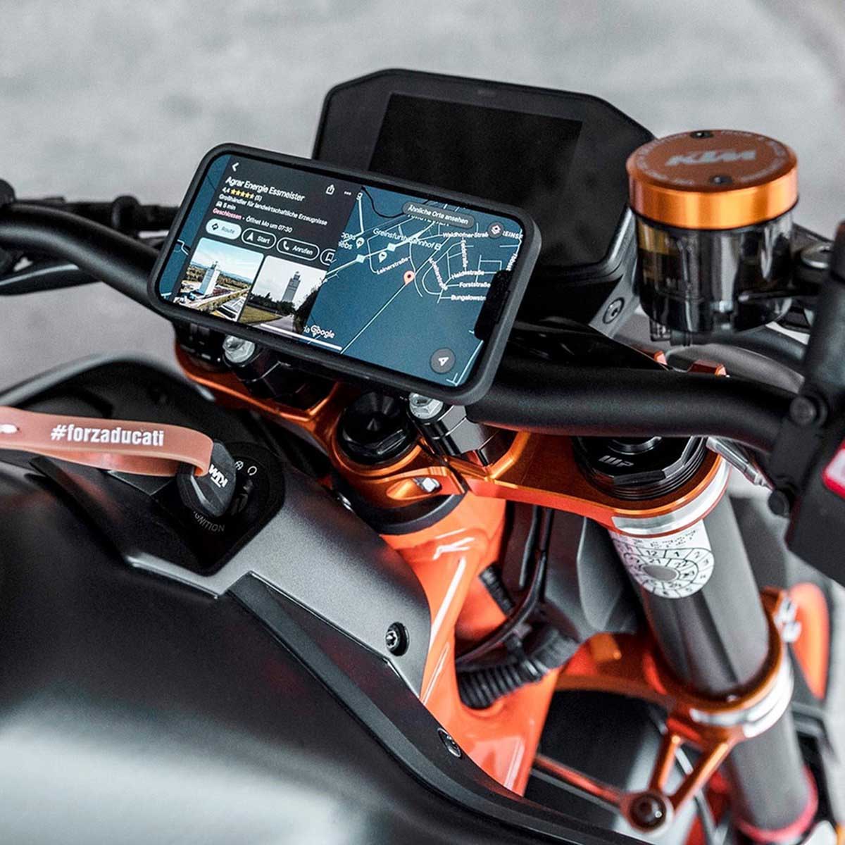 SP Connect Moto Mount Pro - Telefoonhouder motor(fiets) - Universeel - Geschikt voor SPC+ hoesjes - Zwart - Afbeelding 7