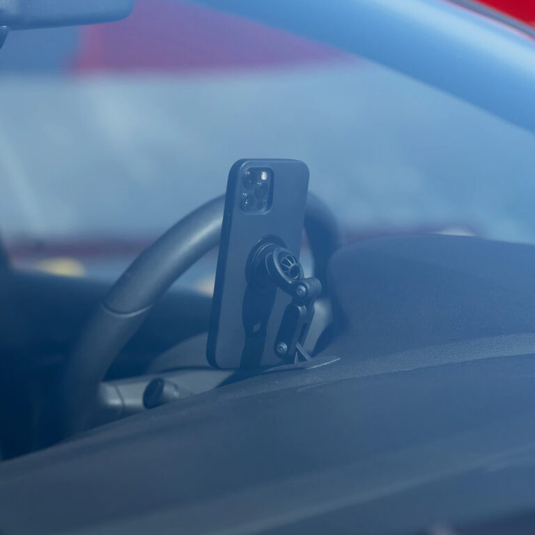 SP Connect Adhesive Mount Pro - Telefoonhouder voor auto en motor / scooter - Zwart - Afbeelding 5