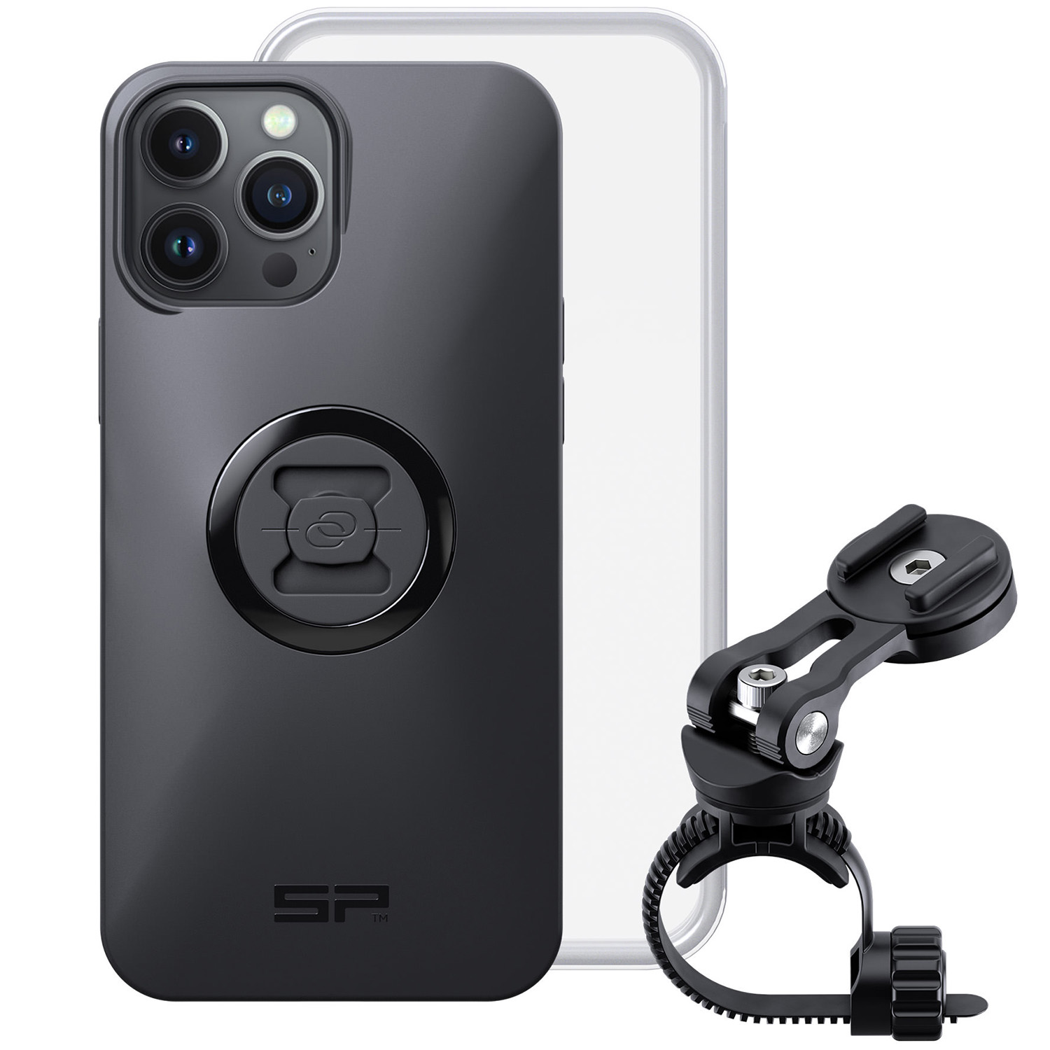 SP Connect Bike Bundle II – Telefoonhouder fiets Apple iPhone 13 Pro Max – Zwart
