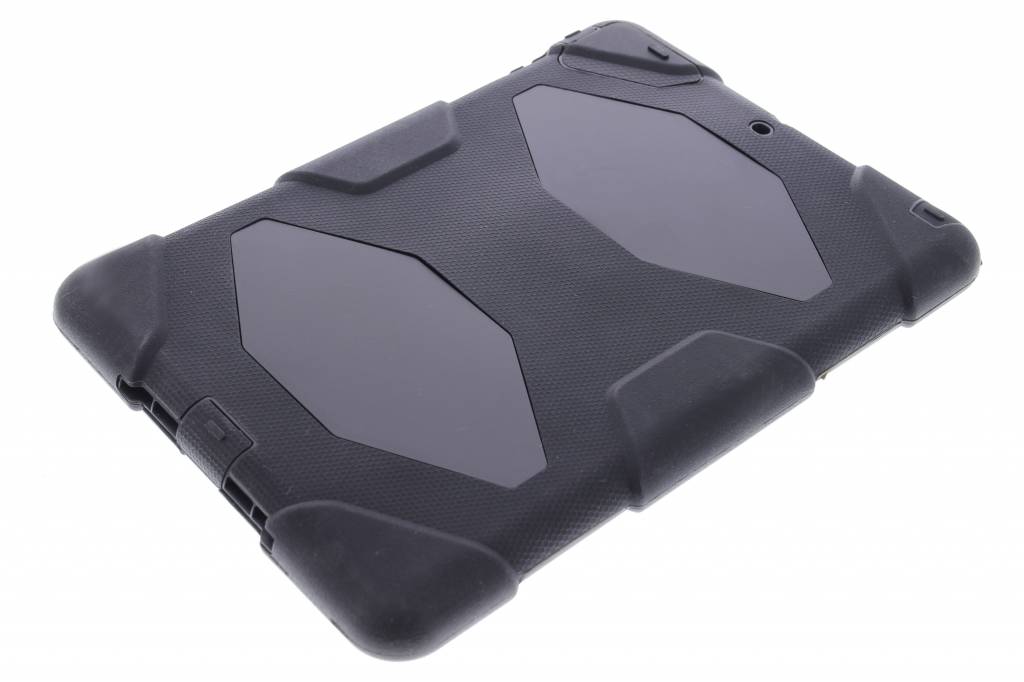 Extreme Protection Army Backcover Apple iPad Air 2 (2014) / Air 1 (2013) - Zwart - Afbeelding 3