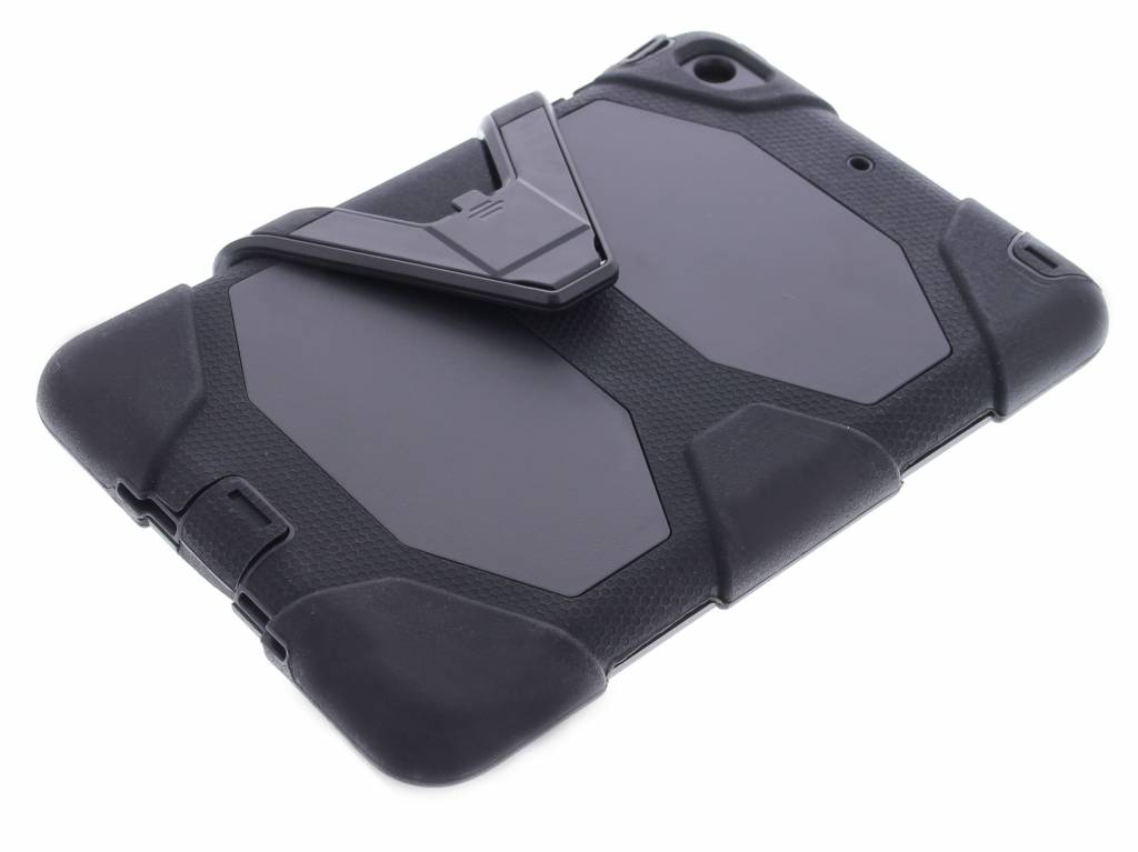 Extreme Protection Army Backcover Apple iPad Mini 3 (2014) / Mini 2 (2013) / Mini 1 (2012) - Zwart - Afbeelding 2