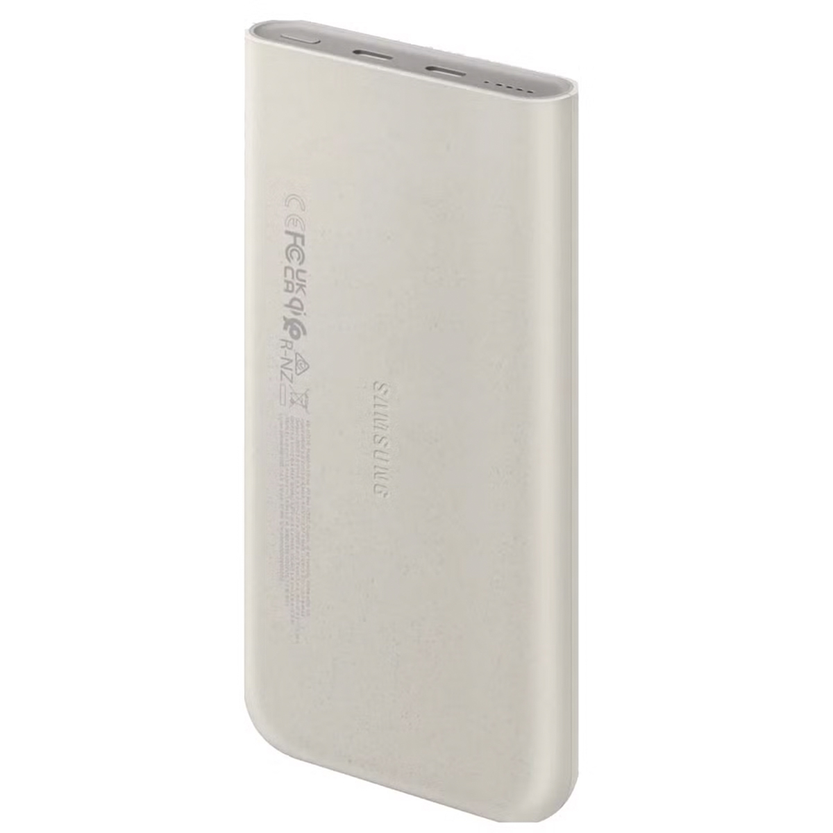 Originele Powerbank Bundel | Samsung Galaxy Batterij Pack 10.000 mAh – 2x USB-C – Beige + Samsung 25 Watt USB-C Adapter – Wit