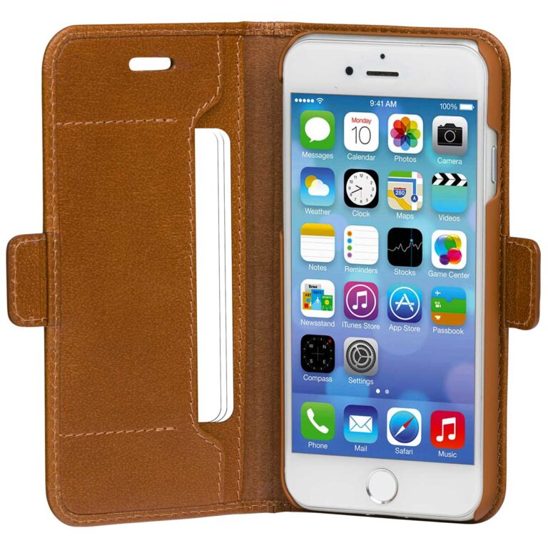 dbramante1928 Copenhagen Bookcase Apple iPhone SE (2022 / 2020) / 8 / 7 - Bruin - Afbeelding 5
