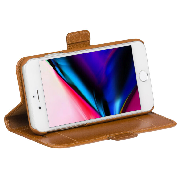 dbramante1928 Copenhagen Bookcase Apple iPhone SE (2022 / 2020) / 8 / 7 - Bruin - Afbeelding 4