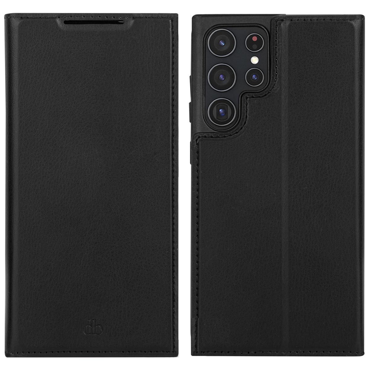 dbramante1928 Oslo Bookcase Samsung Galaxy S22 Ultra – Zwart