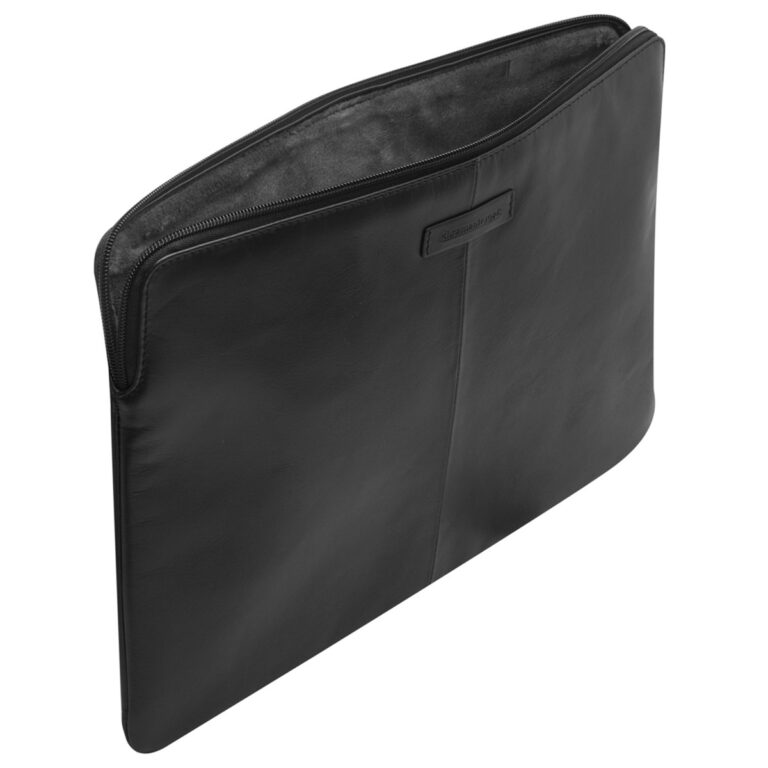 dbramante1928 Skagen Pro - Laptop hoes 15-16 inch - Echt leer - MacBook Pro 16 inch - Black - Afbeelding 7