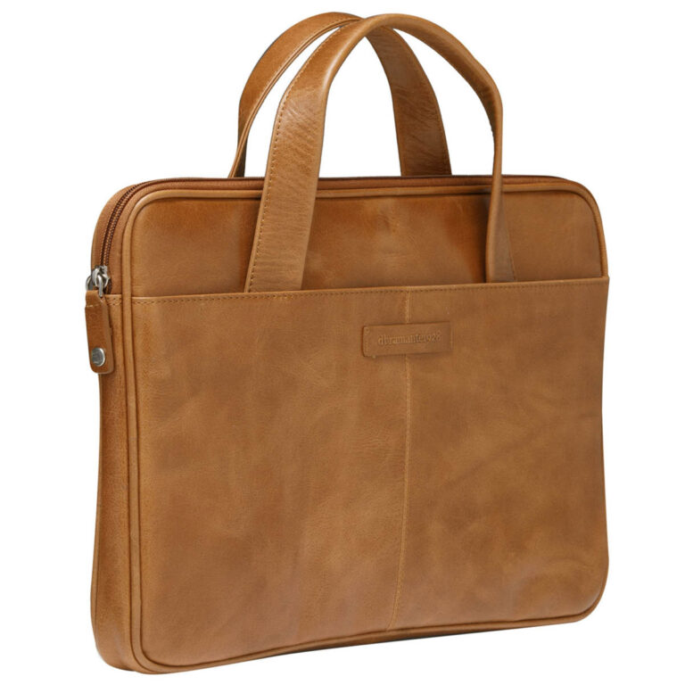 dbramante1928 Silkeborg Laptoptas 14 inch - Echt leer - Golden Tan - Afbeelding 10