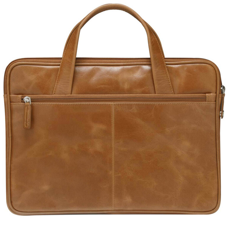 dbramante1928 Silkeborg Laptoptas 14 inch - Echt leer - Golden Tan - Afbeelding 7