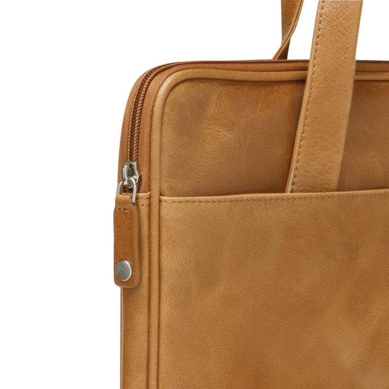 dbramante1928 Silkeborg Laptoptas 16 inch - Echt leer - Golden Tan - Afbeelding 5