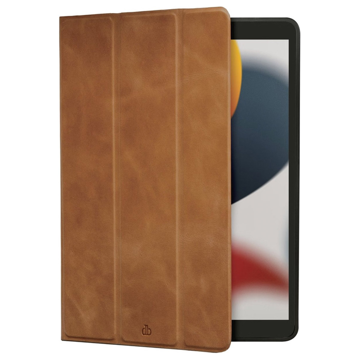 dbramante1928 Risskov Case Apple iPad 9 (2021) 10.2 inch / iPad 8 (2020) 10.2 inch / iPad 7 (2019) 10.2 inch – Tan