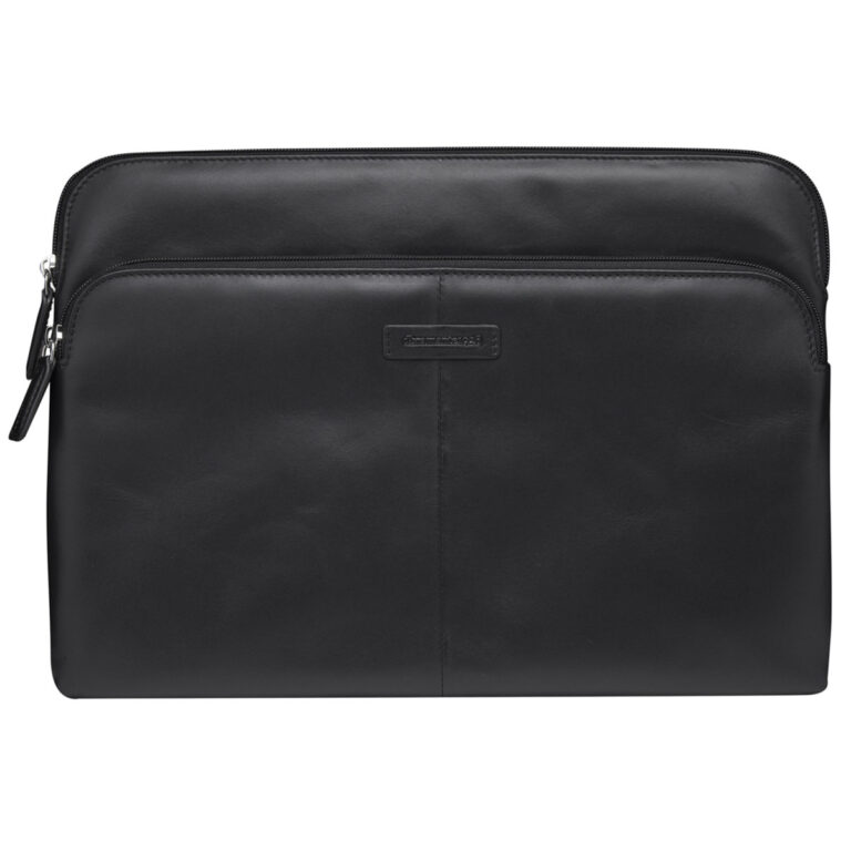 dbramante1928 Skagen Pro+ Sleeve - Laptop hoes 13 inch - Echt leer - MacBook Pro 13 inch / Air 13 inch - Black - Afbeelding 9