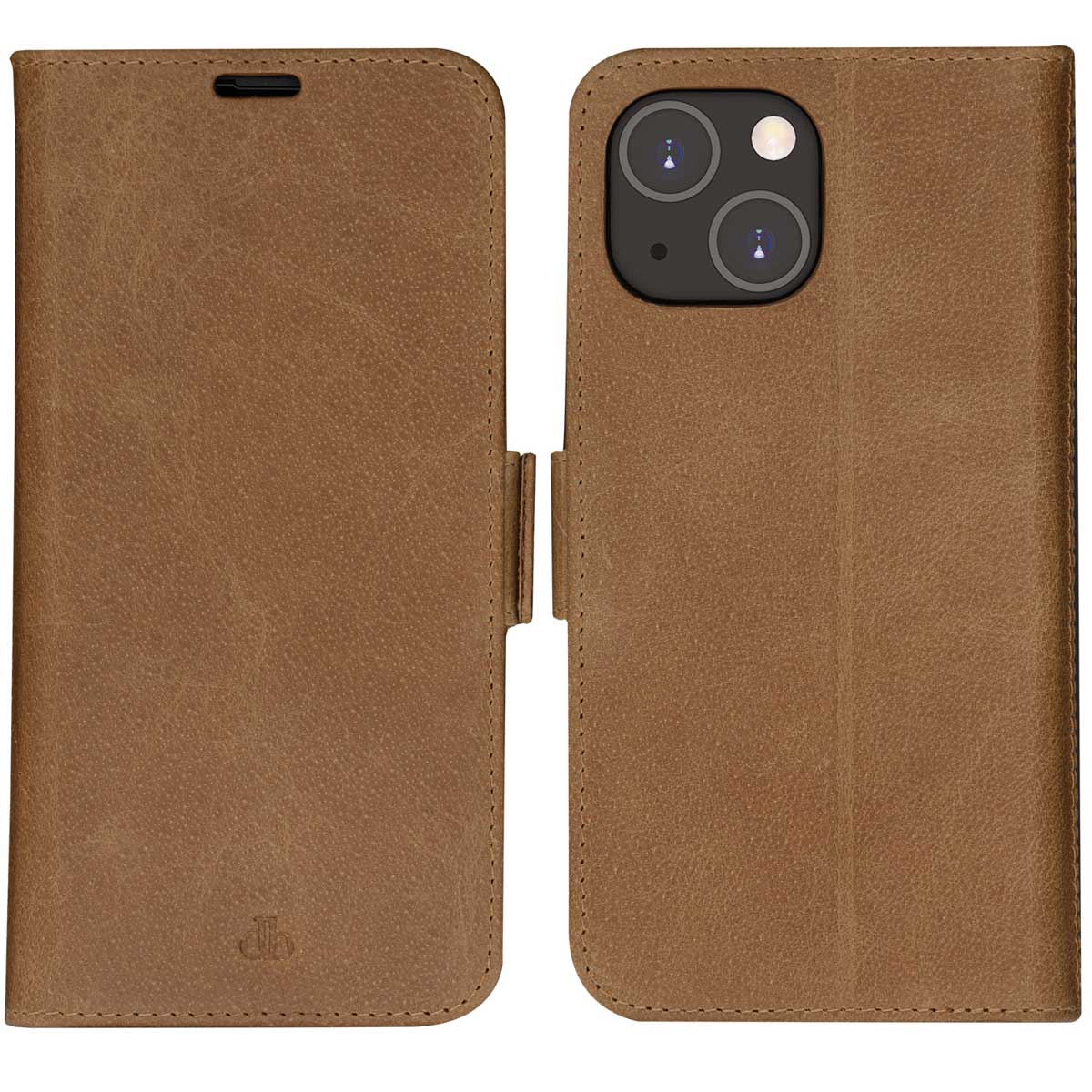 dbramante1928 Copenhagen Bookcase Apple iPhone 14 – Bruin