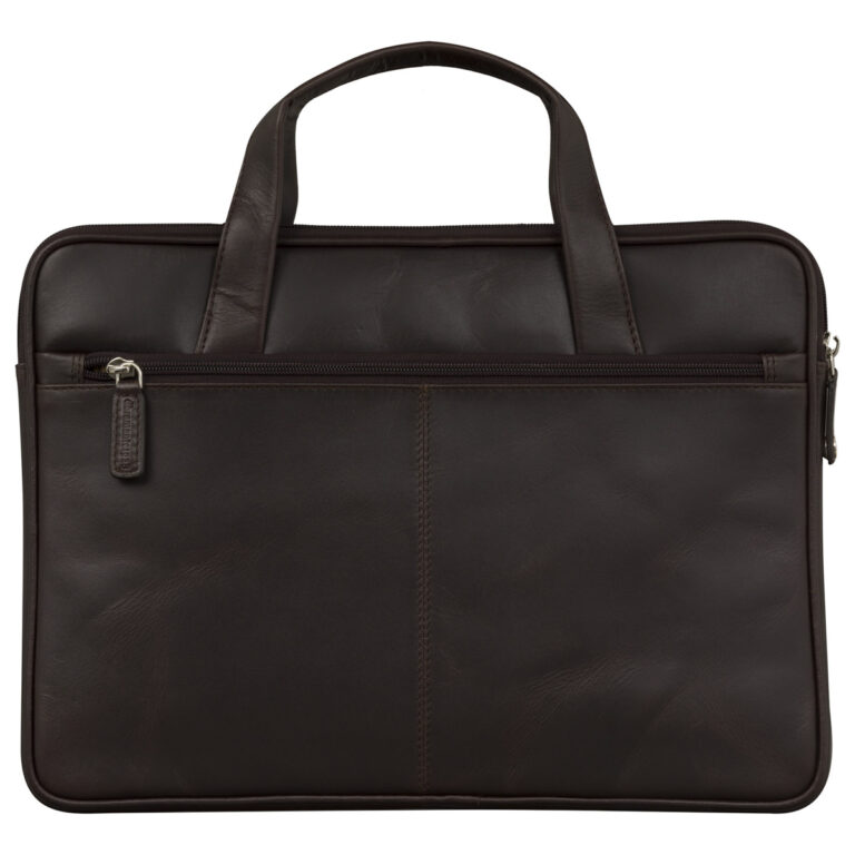 dbramante1928 Silkeborg Laptoptas 16 inch - Echt leer - Hunter Dark - Afbeelding 6