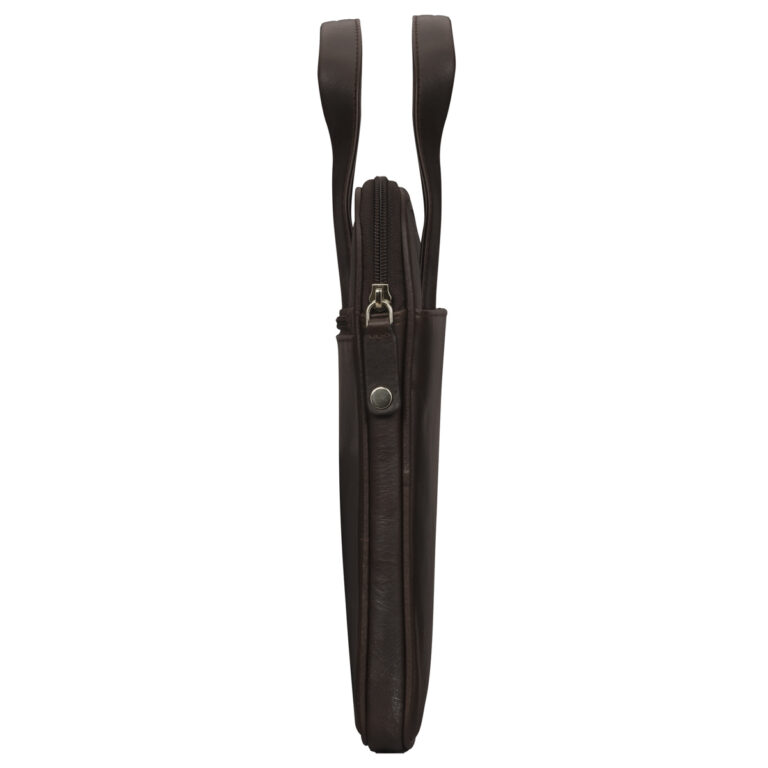dbramante1928 Silkeborg Laptoptas 16 inch - Echt leer - Hunter Dark - Afbeelding 4