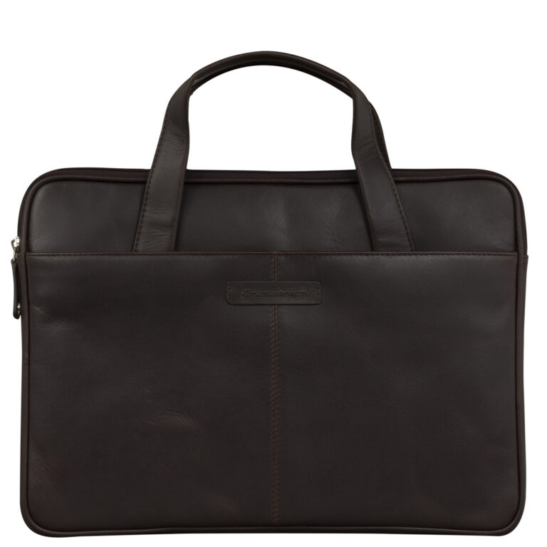 dbramante1928 Silkeborg Laptoptas 16 inch - Echt leer - Hunter Dark - Afbeelding 3