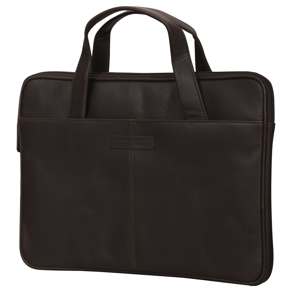 dbramante1928 Silkeborg Laptoptas 16 inch – Echt leer – Hunter Dark