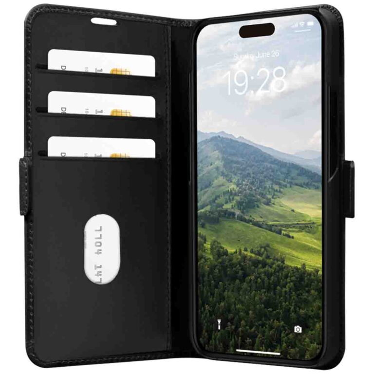 dbramante1928 Copenhagen Bookcase Apple iPhone 15 - Zwart - Afbeelding 7