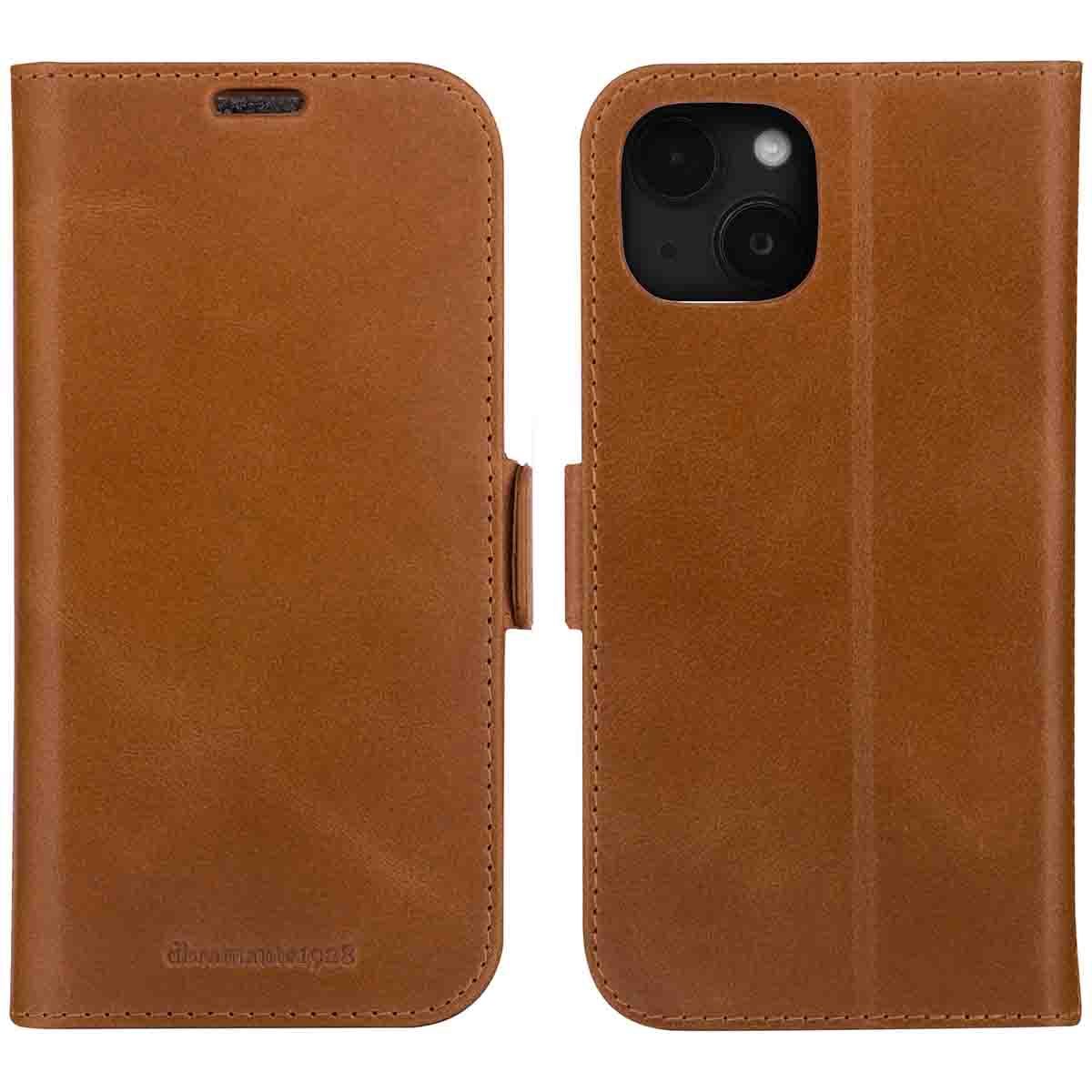 dbramante1928 Copenhagen Bookcase Apple iPhone 15 – Bruin