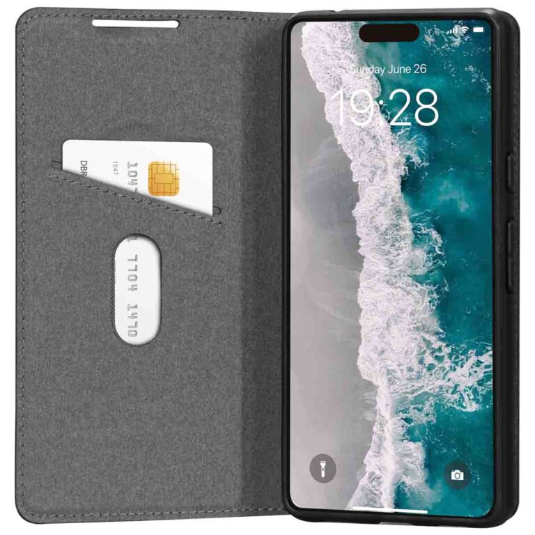 dbramante1928 Oslo Bookcase Apple iPhone 15 - Zwart - Afbeelding 8