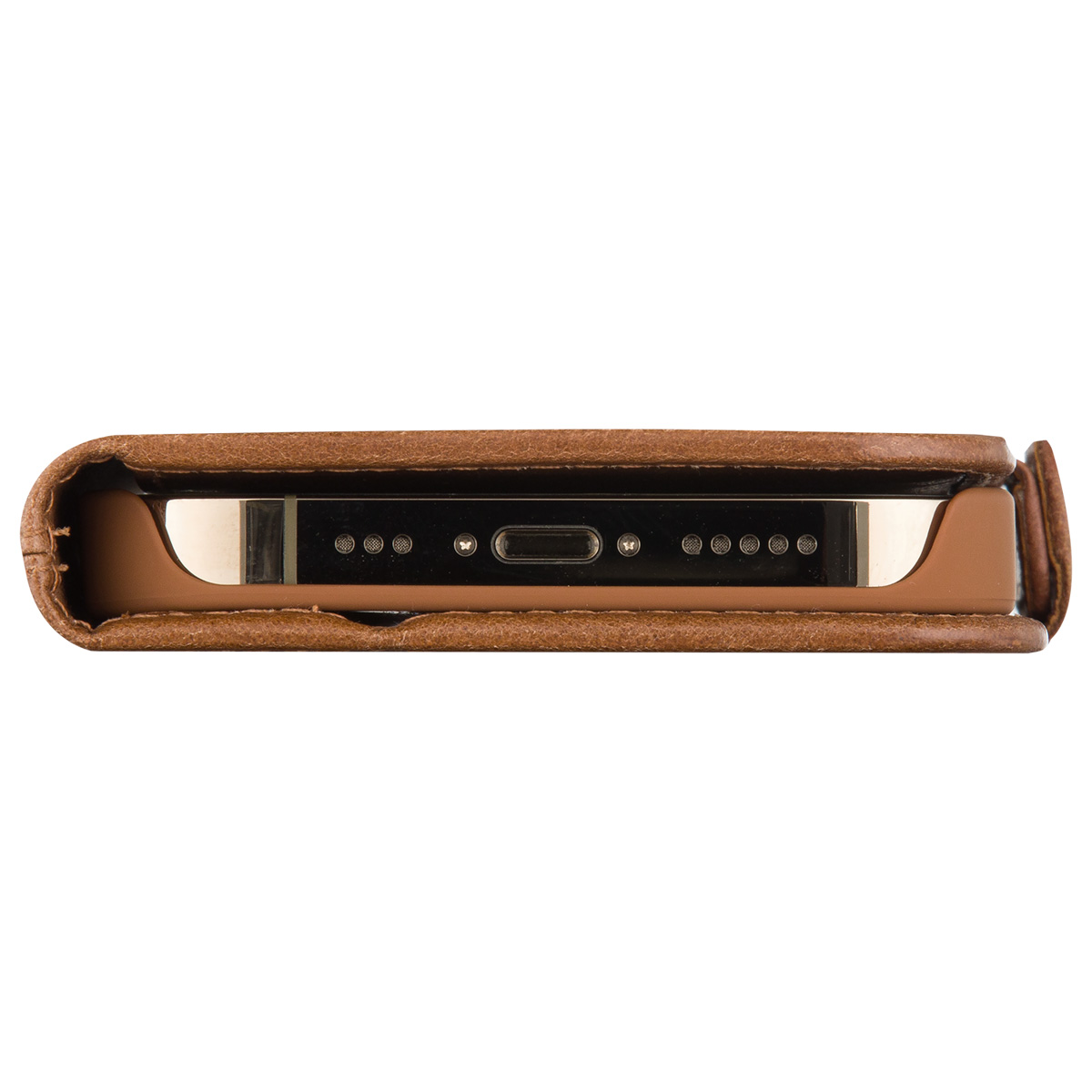 dbramante1928 Copenhagen Bookcase Apple iPhone 15 Pro - Bruin - Afbeelding 2