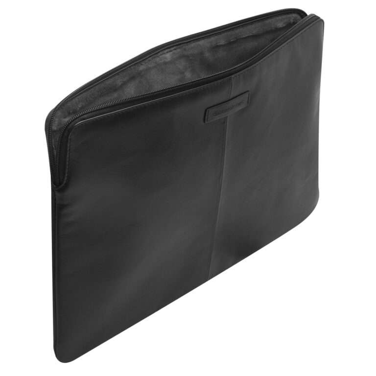 dbramante1928 Skagen Pro - Laptop hoes 14 inch - Echt leer - MacBook Air 15 inch - Black - Afbeelding 2