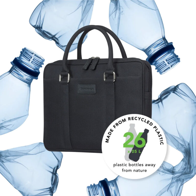 dbramante1928 Stelvio Laptoptas 14 inch - Gerecycled materiaal - Zwart - Afbeelding 4