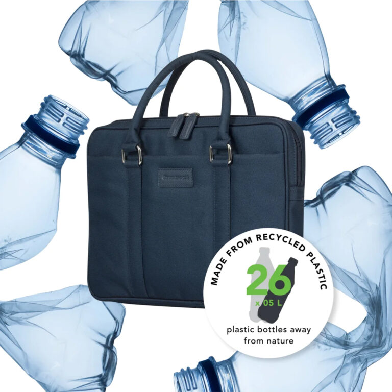 dbramante1928 Stelvio Laptoptas 14 inch - Gerecycled materiaal - Donkerblauw - Afbeelding 5