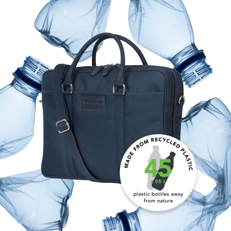 dbramante1928 Ginza Duo Pocket Laptoptas 16 inch - Gerecycled materiaal - Blauw - Afbeelding 5