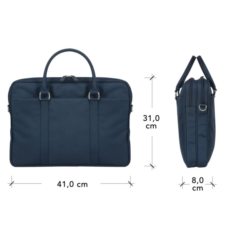 dbramante1928 Ginza Duo Pocket Laptoptas 16 inch - Gerecycled materiaal - Blauw - Afbeelding 3