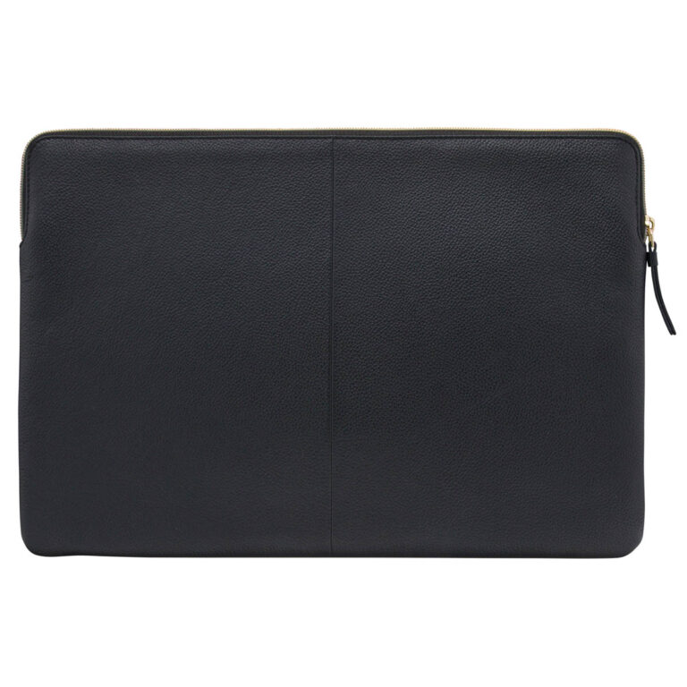 dbramante1928 Paris Sleeve - Laptop hoes 15-16 inch - Echt leer - MacBook Pro 15 inch - Night Black - Afbeelding 5
