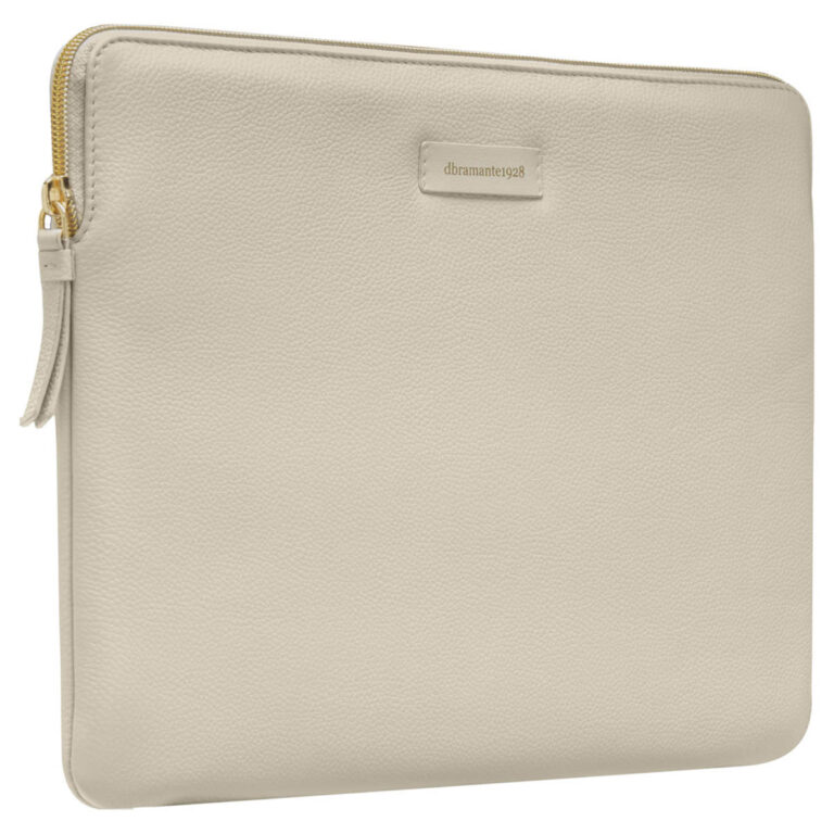 dbramante1928 Paris Sleeve - Laptop hoes 13 inch - Echt leer - MacBook Pro 13 inch / Air 13 inch - Sand Dune - Afbeelding 7