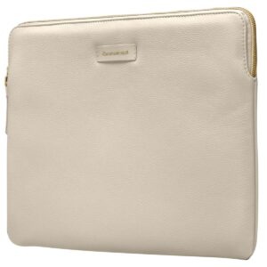 dbramante1928 Paris Sleeve - Laptop hoes 13 inch - Echt leer - MacBook Pro 13 inch / Air 13 inch - Sand Dune