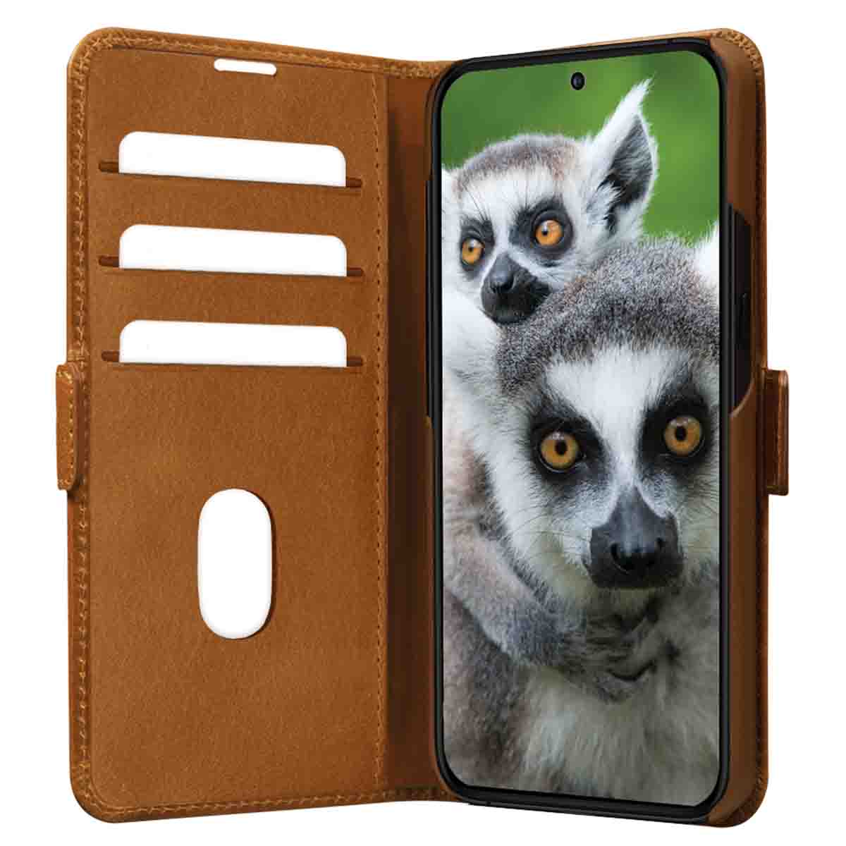 dbramante1928 Copenhagen Bookcase Samsung Galaxy S24 - Tan - Afbeelding 7