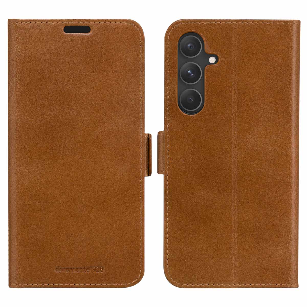 dbramante1928 Copenhagen Bookcase Samsung Galaxy S24 – Tan