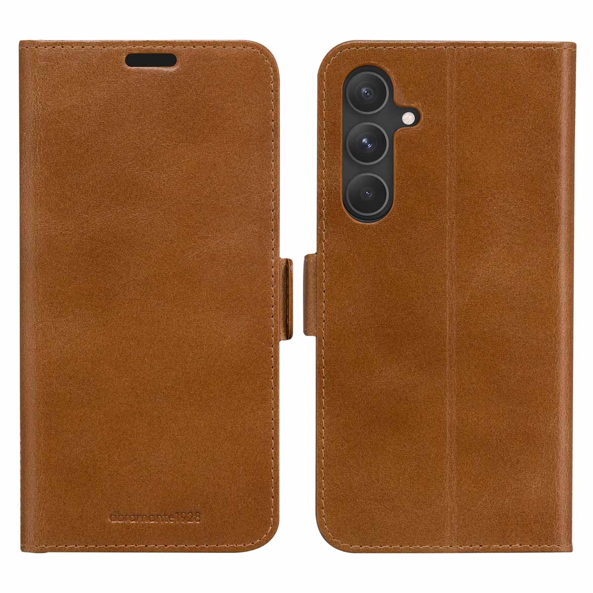 dbramante1928 Copenhagen Bookcase Samsung Galaxy S24 Plus – Tan