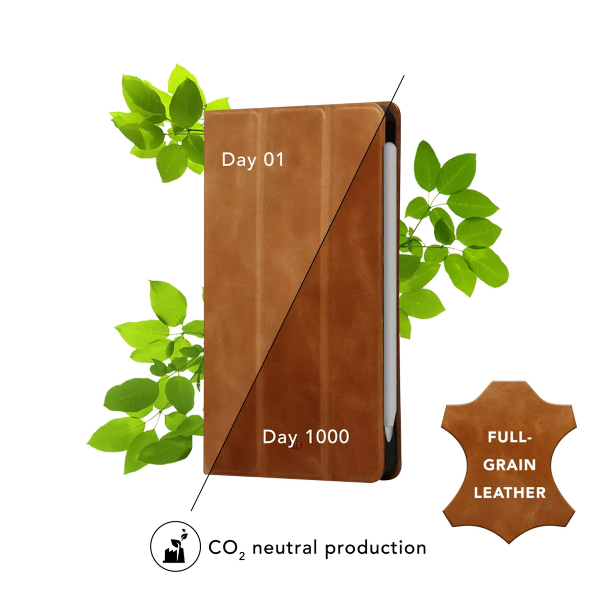 dbramante1928 Risskov Case Apple iPad Pro 11 (2025) M5 / (2024) M4 - Tan - Afbeelding 4