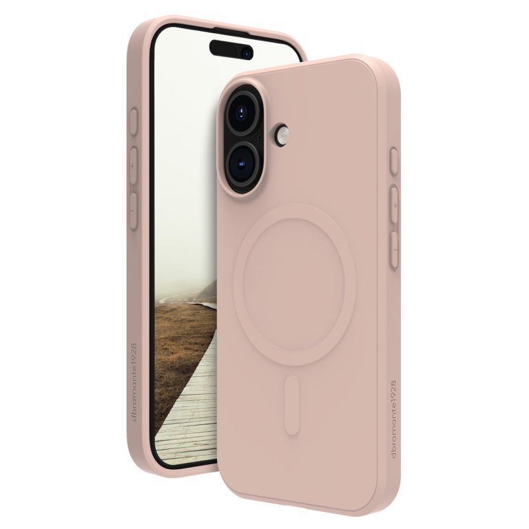 dbramante1928 Greenland Pro Backcover MagSafe Apple iPhone 16 - Pink Sand - Afbeelding 3