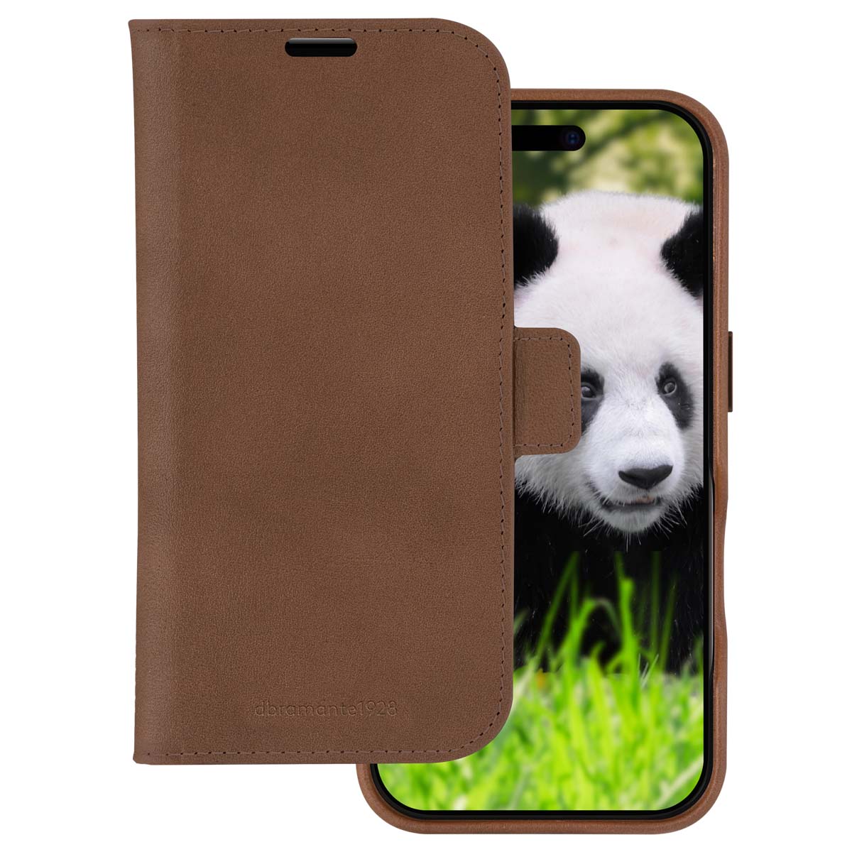 dbramante1928 Lynge Bookcase MagSafe Apple iPhone 16 – Tan