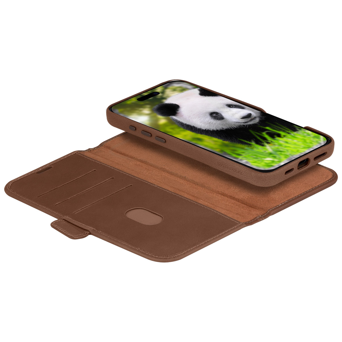 dbramante1928 Lynge Bookcase MagSafe Apple iPhone 16 Pro - Tan - Afbeelding 3