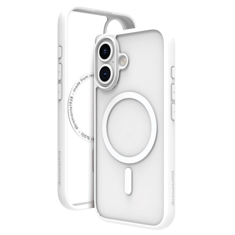 dbramante1928 Grenen Backcover MagSafe Apple iPhone 16 - Transparant / Wit - Afbeelding 3