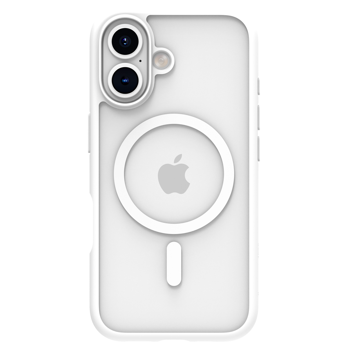 dbramante1928 Grenen Backcover MagSafe Apple iPhone 16 – Transparant / Wit