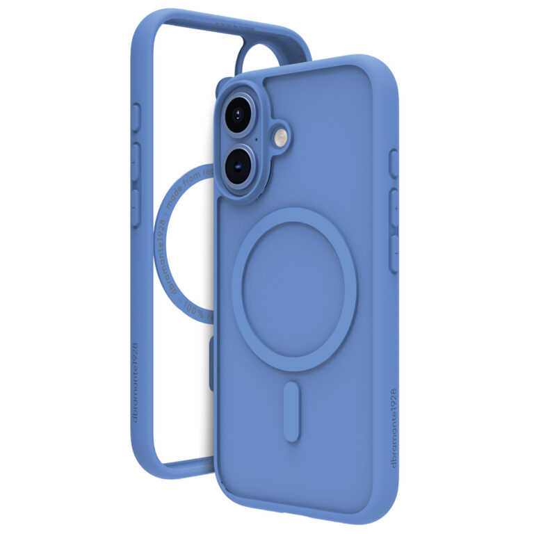 dbramante1928 Grenen Backcover MagSafe Apple iPhone 16 - Transparant / Indigo - Afbeelding 2