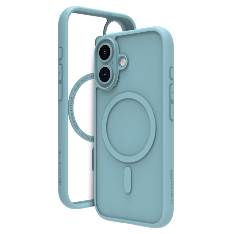 dbramante1928 Grenen Backcover MagSafe Apple iPhone 16 - Transparant / Groen - Afbeelding 4