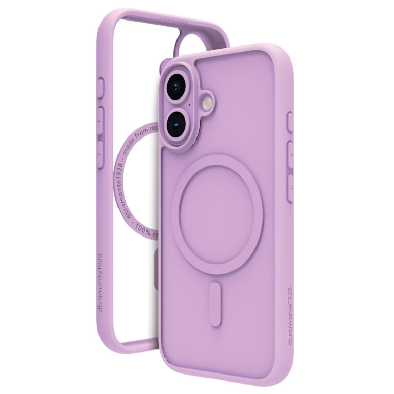 dbramante1928 Grenen Backcover MagSafe Apple iPhone 16 - Transparant / Roze - Afbeelding 2