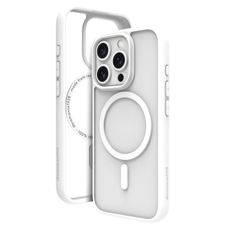 dbramante1928 Grenen Backcover MagSafe Apple iPhone 16 Pro - Transparant / Wit - Afbeelding 2