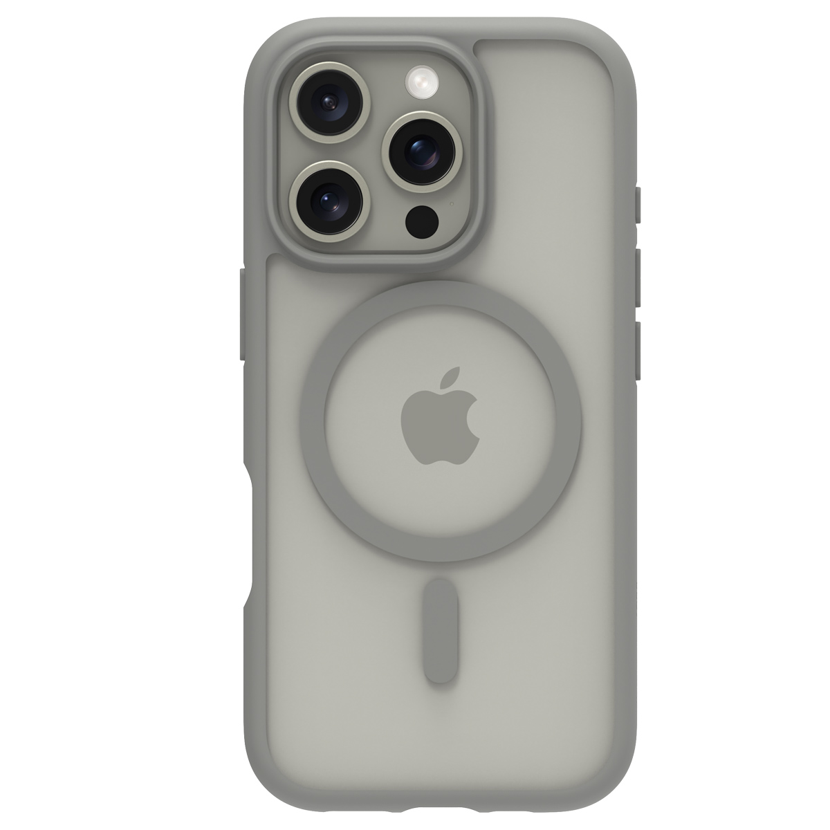dbramante1928 Grenen Backcover MagSafe Apple iPhone 16 Pro – Transparant / Titanium