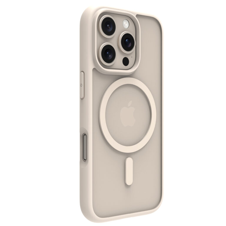 dbramante1928 Grenen Backcover MagSafe Apple iPhone 16 Pro - Transparant / Goud - Afbeelding 4