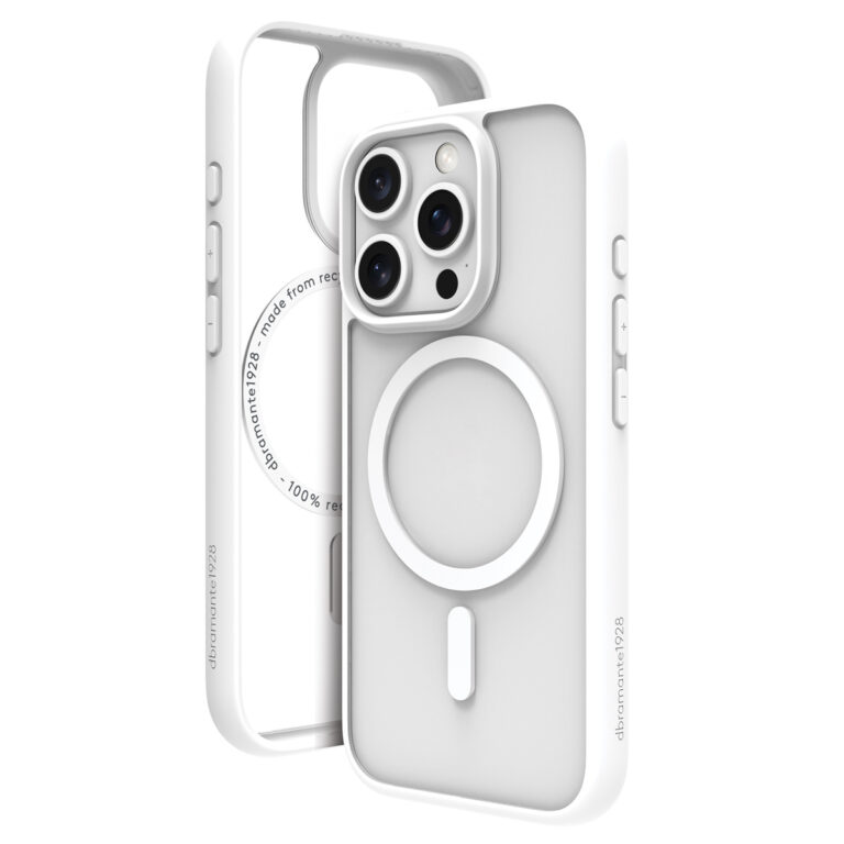 dbramante1928 Grenen Backcover MagSafe Apple iPhone 16 Pro Max - Transparant / Wit