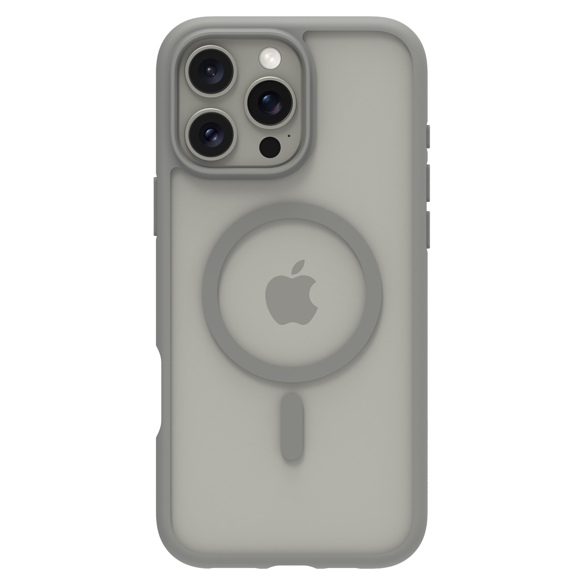 dbramante1928 Grenen Backcover MagSafe Apple iPhone 16 Pro Max – Transparant / Titanium