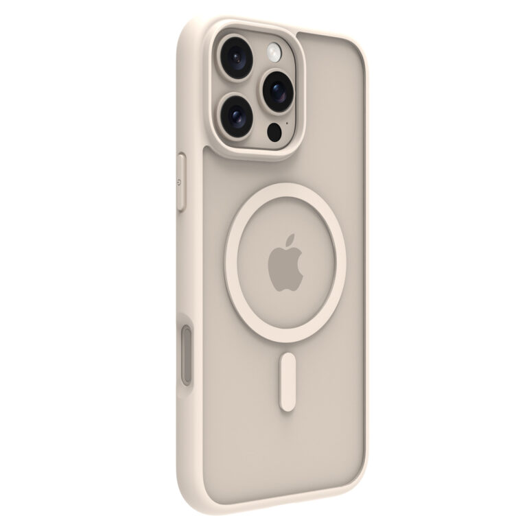 dbramante1928 Grenen Backcover MagSafe Apple iPhone 16 Pro Max - Transparant / Goud - Afbeelding 4